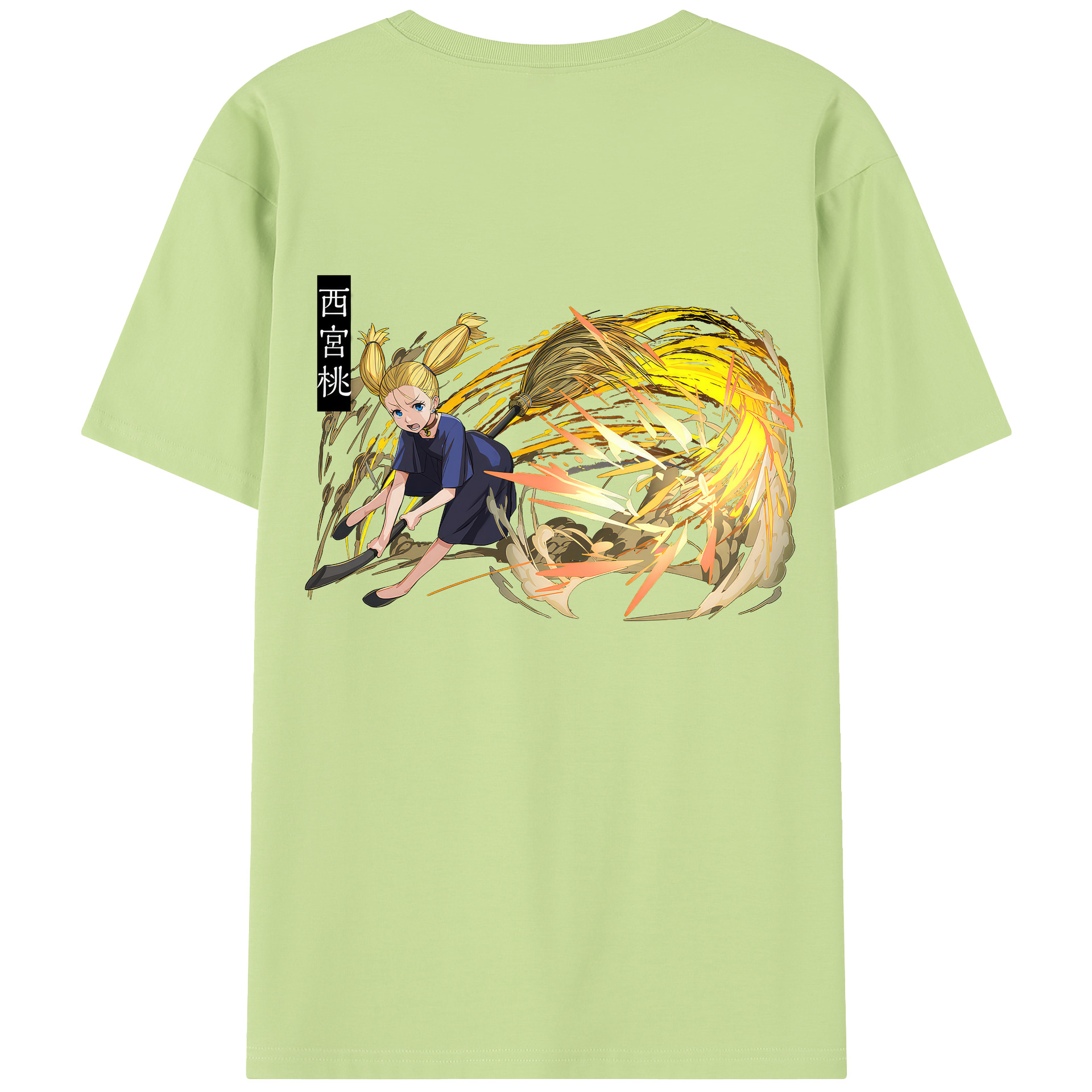 （画像用） 呪術廻戦 Jujutsu Kaisen 綿100％半袖Tシャツ（背面プリント）